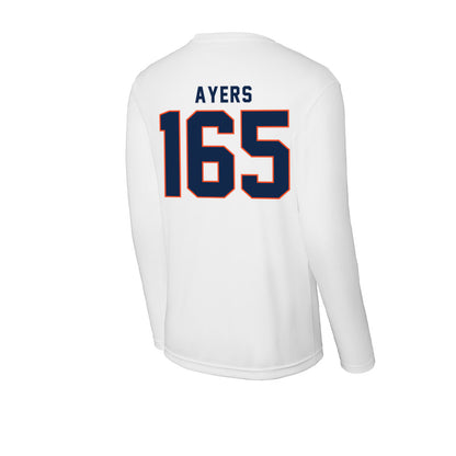 Virginia - NCAA Wrestling : Macon Ayers - Activewear Long Sleeve T-Shirt-1