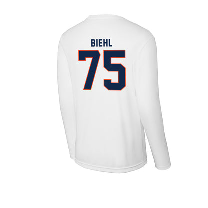 Virginia - NCAA Football : Dylan Biehl - Activewear Long Sleeve T-Shirt-1
