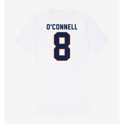 Virginia - NCAA Baseball : Thomas O'Connell - Women's V-Neck T-Shirt-1