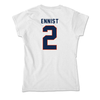 Virginia - NCAA Women's Volleyball : Reagan Ennist - Soft Style Women’s T-Shirt-1