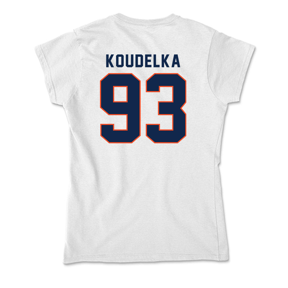 Virginia - NCAA Football : Billy Koudelka - Soft Style Women’s T-Shirt-1