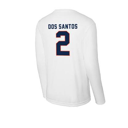 Virginia - NCAA Women's Basketball : Raiane Dos Santos - Activewear Long Sleeve T-Shirt-1