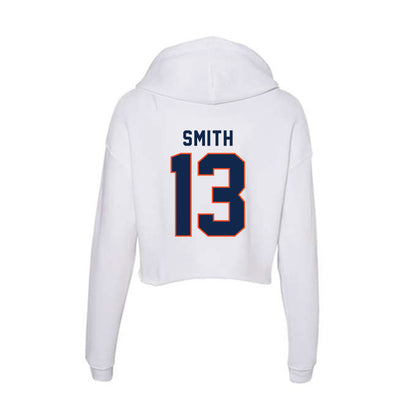 Virginia - NCAA Softball : Taylor Smith - Women's Crop Fleece Hoodie-1