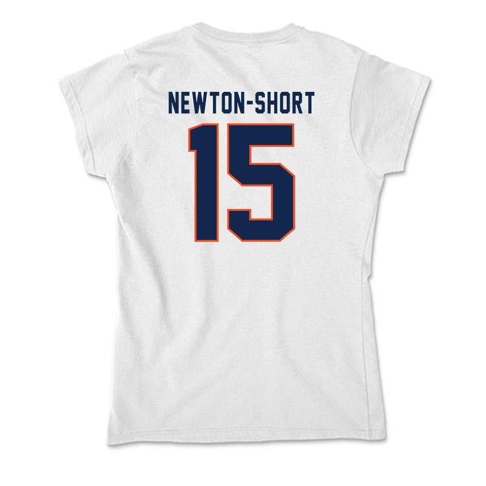 Virginia - NCAA Football : Dillon newton-short - Soft Style Women’s T-Shirt-1