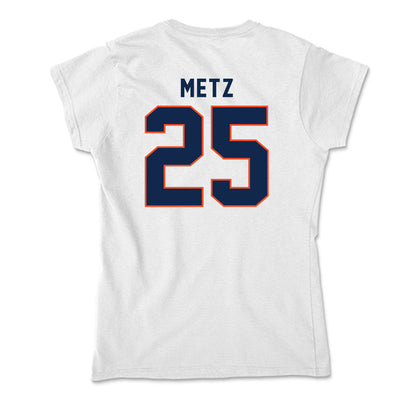 Virginia - NCAA Men's Lacrosse : Henry Metz - Soft Style Women’s T-Shirt-1
