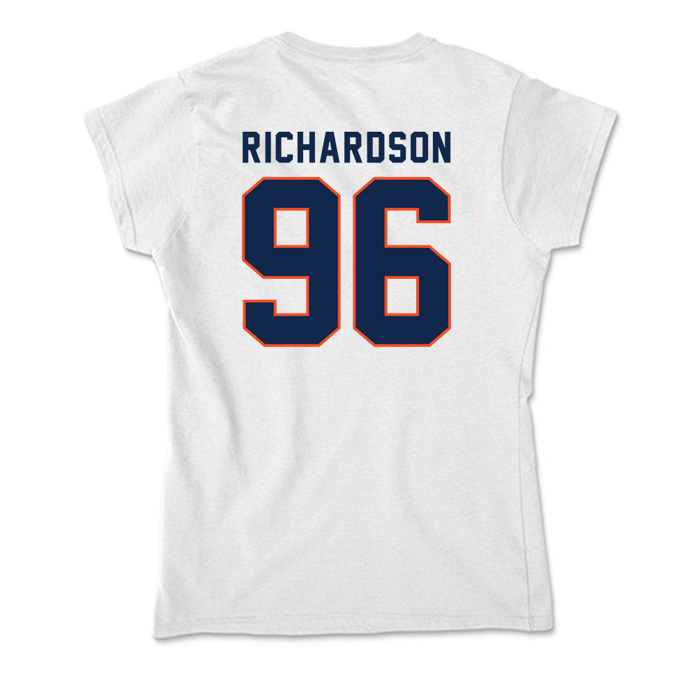 Virginia - NCAA Football : JaySean Richardson - Soft Style Women’s T-Shirt-1