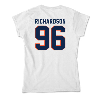 Virginia - NCAA Football : JaySean Richardson - Soft Style Women’s T-Shirt-1