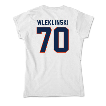 Virginia - NCAA Football : Dane Wleklinski - Soft Style Women’s T-Shirt-1