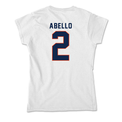 Virginia - NCAA Women's Field Hockey : Mia Abello - Soft Style Women’s T-Shirt-1