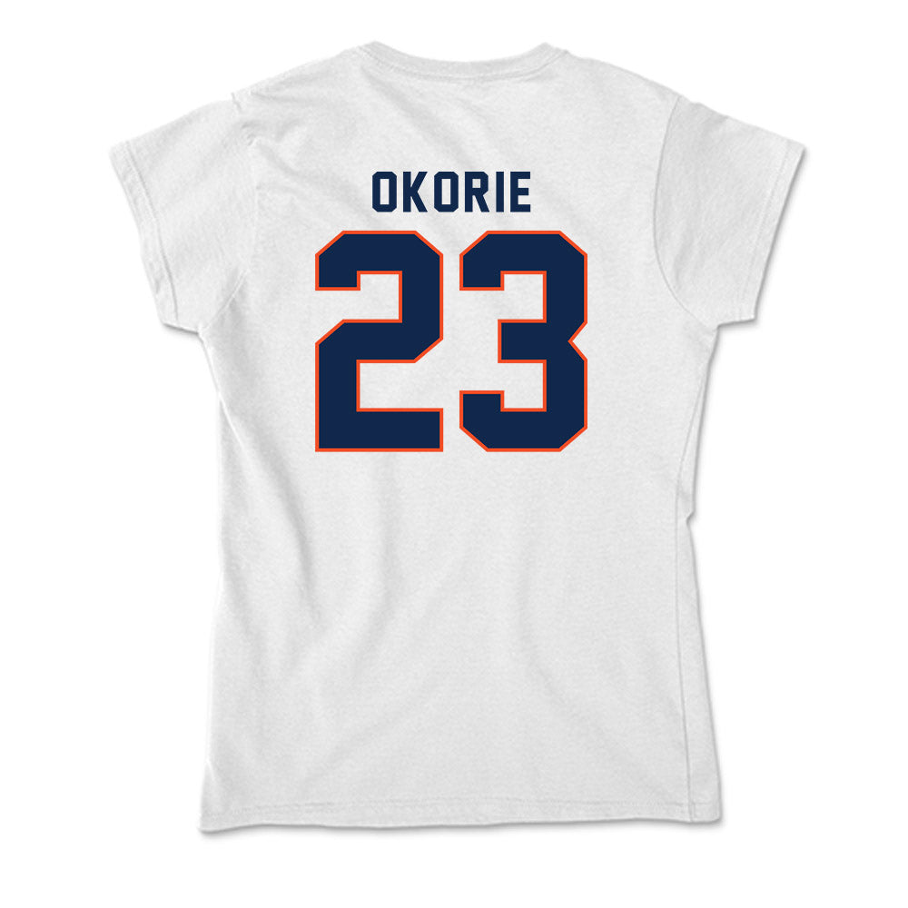 Virginia - NCAA Men's Soccer : David Okorie - Soft Style Women’s T-Shirt-1