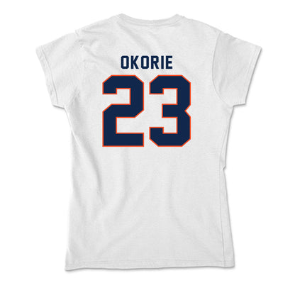 Virginia - NCAA Men's Soccer : David Okorie - Soft Style Women’s T-Shirt-1