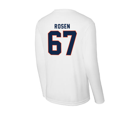 Virginia - NCAA Football : Will Rosen - Activewear Long Sleeve T-Shirt-1