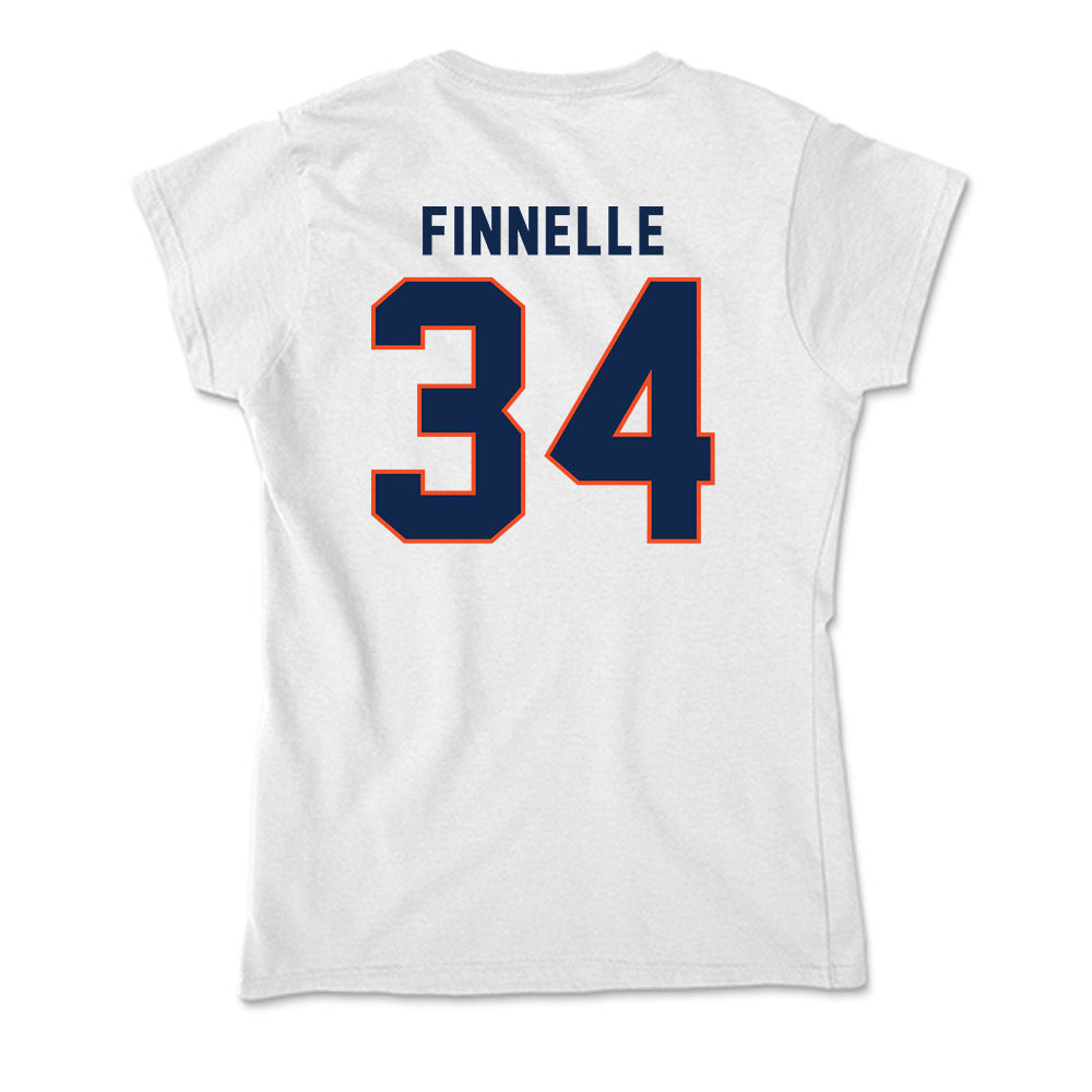 Virginia - NCAA Women's Lacrosse : Elyse Finnelle - Soft Style Women’s T-Shirt-1