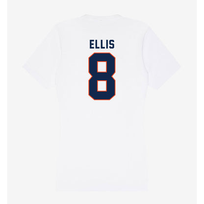 Virginia - NCAA Football : Christian Ellis - Women's V-Neck T-Shirt-1