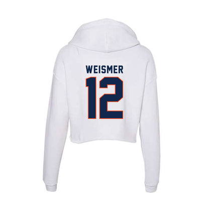 Virginia - NCAA Softball : Hannah Weismer - Women's Crop Fleece Hoodie-1