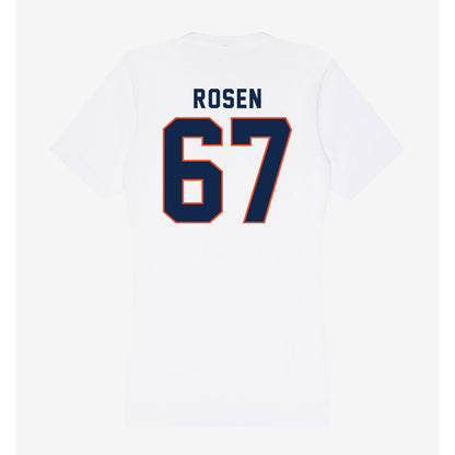 Virginia - NCAA Football : Will Rosen - Women's V-Neck T-Shirt-1