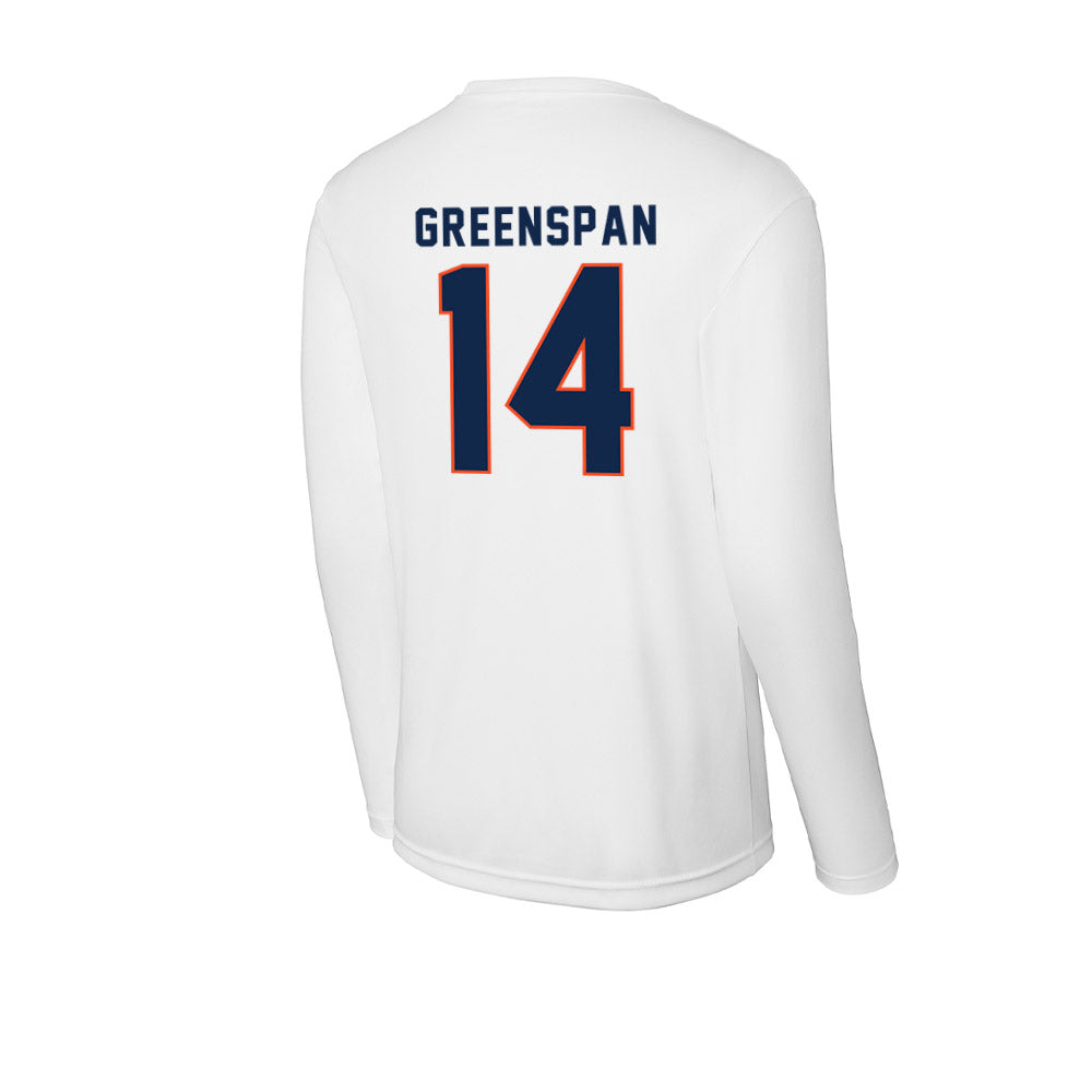 Virginia - NCAA Men's Lacrosse : Andrew Greenspan - Activewear Long Sleeve T-Shirt-1