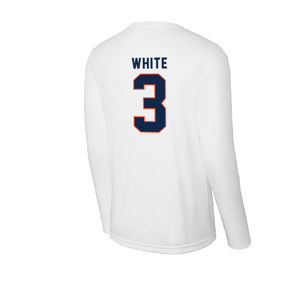 Virginia - NCAA Women's Basketball : Gabrielle White - Activewear Long Sleeve T-Shirt-1