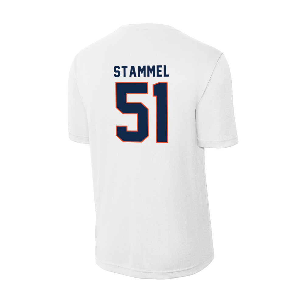 Virginia - NCAA Baseball : Max Stammel - Activewear T-Shirt-1