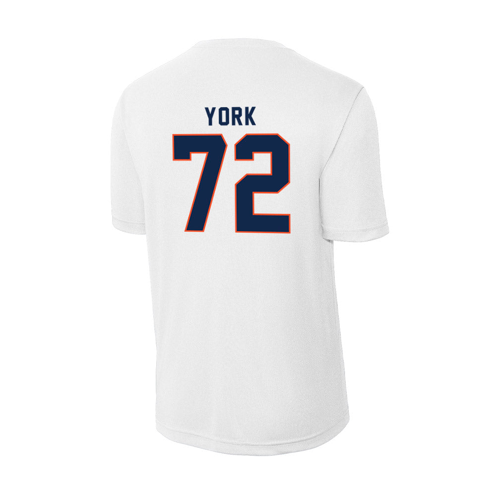 Virginia - NCAA Football : Ben York - Activewear T-Shirt-1