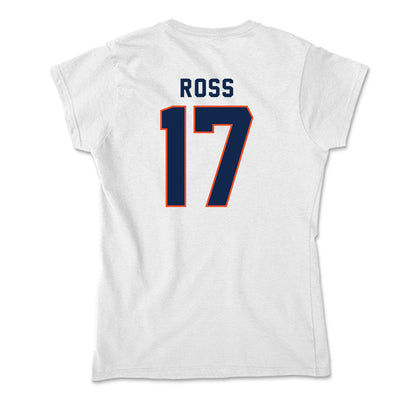 Virginia - NCAA Football : Justin Ross - Soft Style Women’s T-Shirt-1