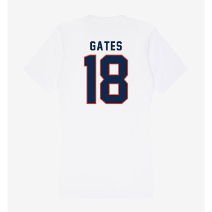 Virginia - NCAA Women's Volleyball : Skyler Gates - Women's V-Neck T-Shirt-1