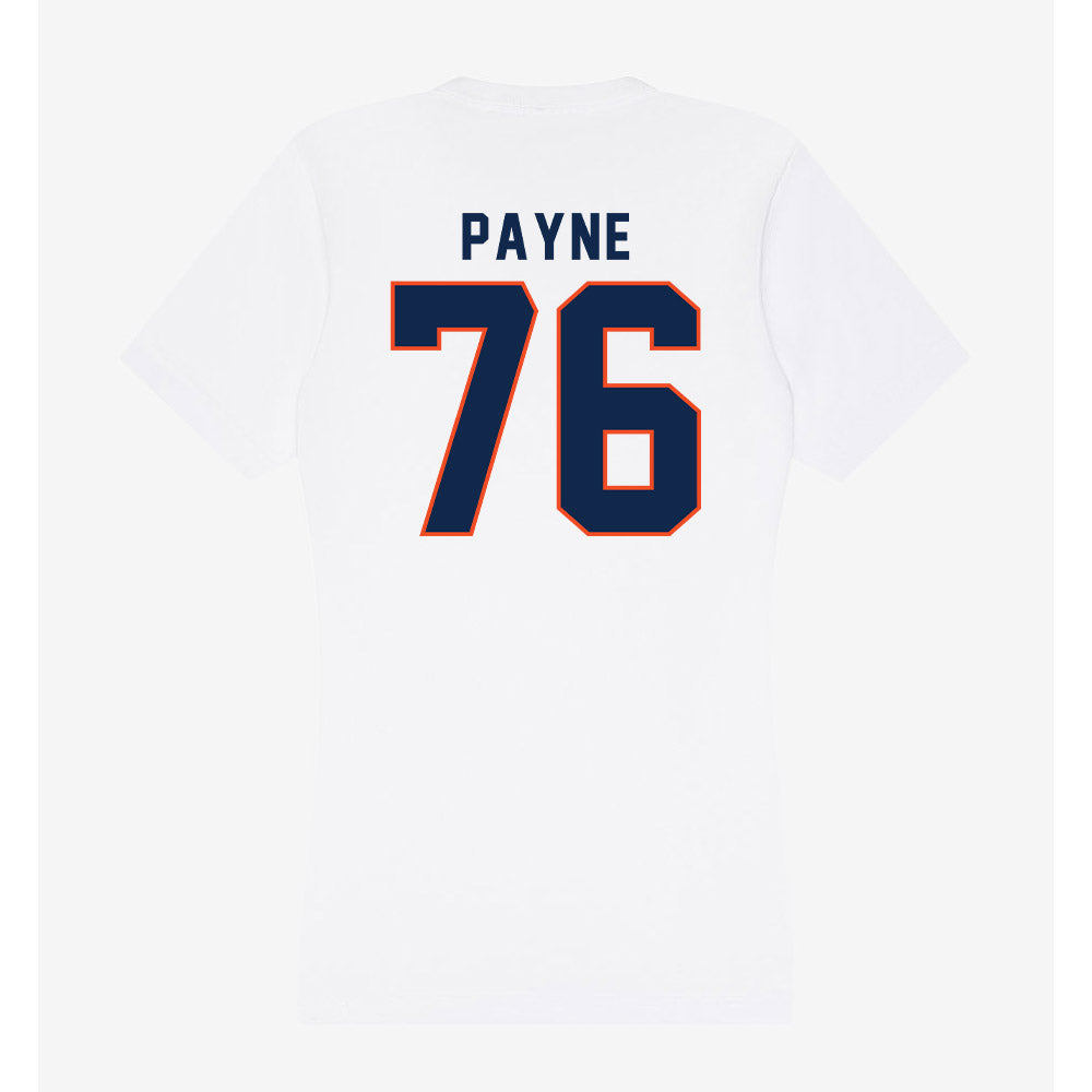 Virginia - NCAA Football : Alex Payne - Women's V-Neck T-Shirt-1