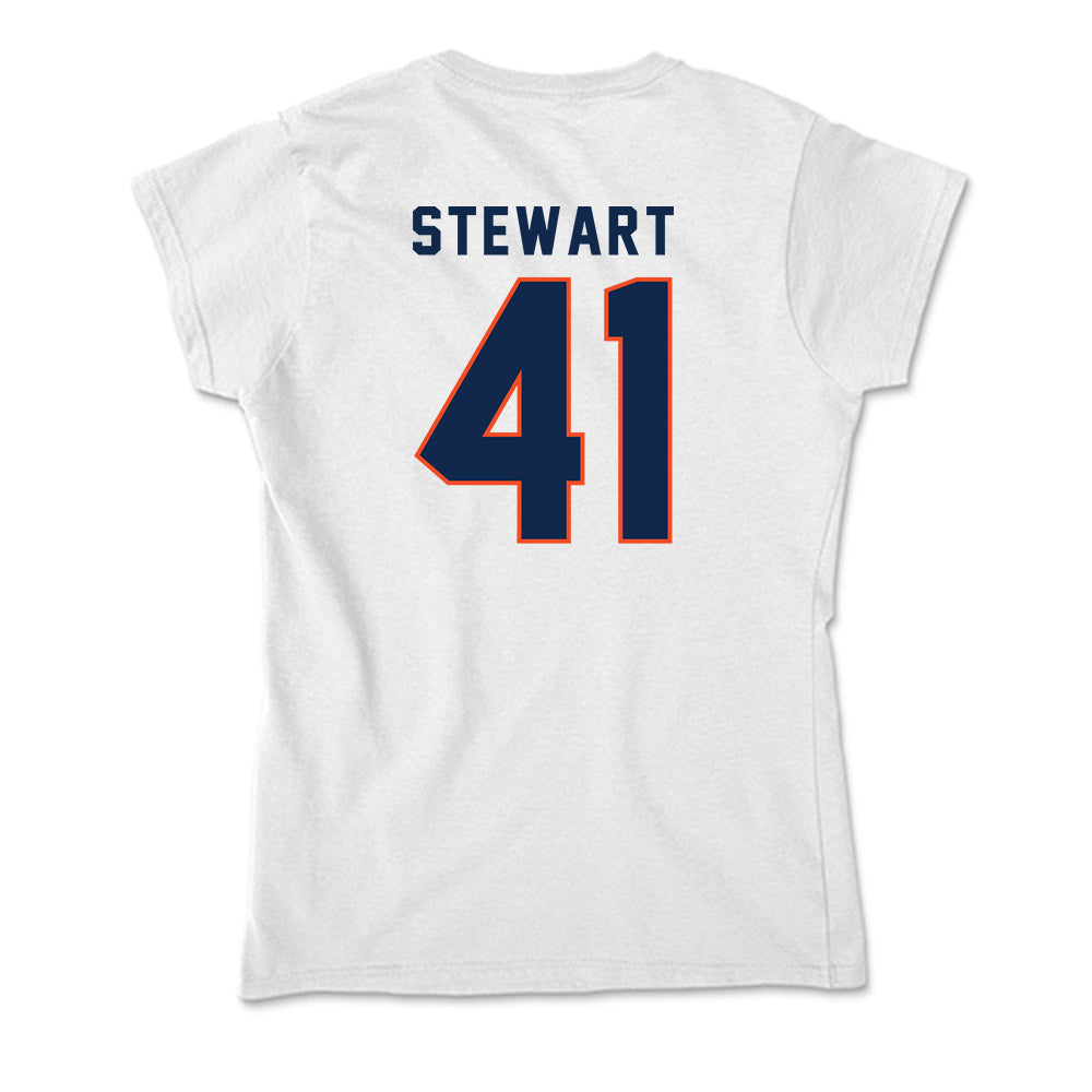 Virginia - NCAA Baseball : Thomas Stewart - Soft Style Women’s T-Shirt-1