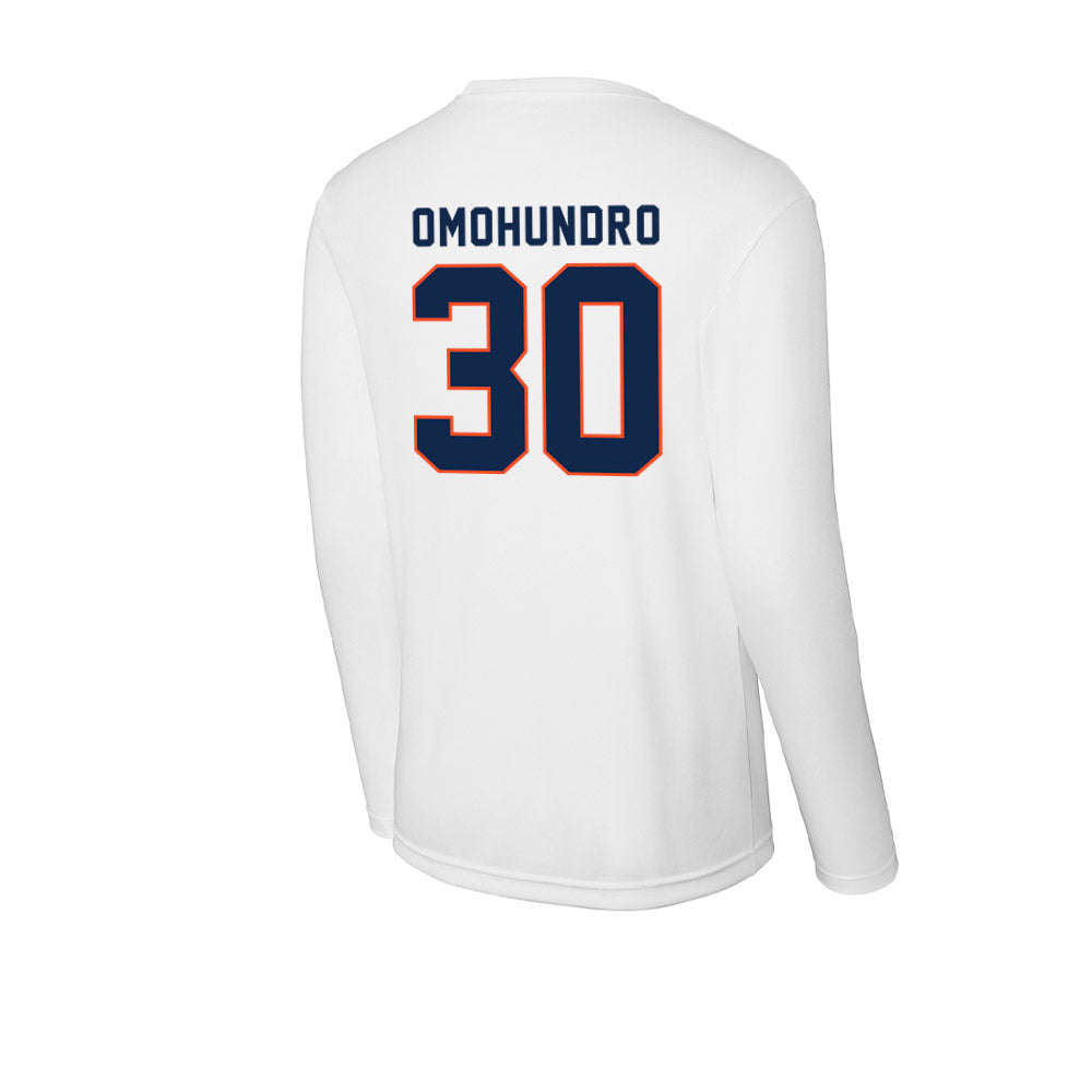 Virginia - NCAA Football : Henry Omohundro - Activewear Long Sleeve T-Shirt-1