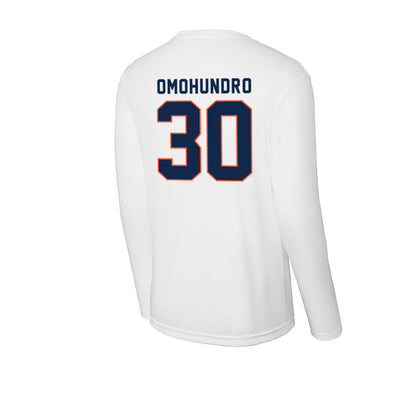 Virginia - NCAA Football : Henry Omohundro - Activewear Long Sleeve T-Shirt-1