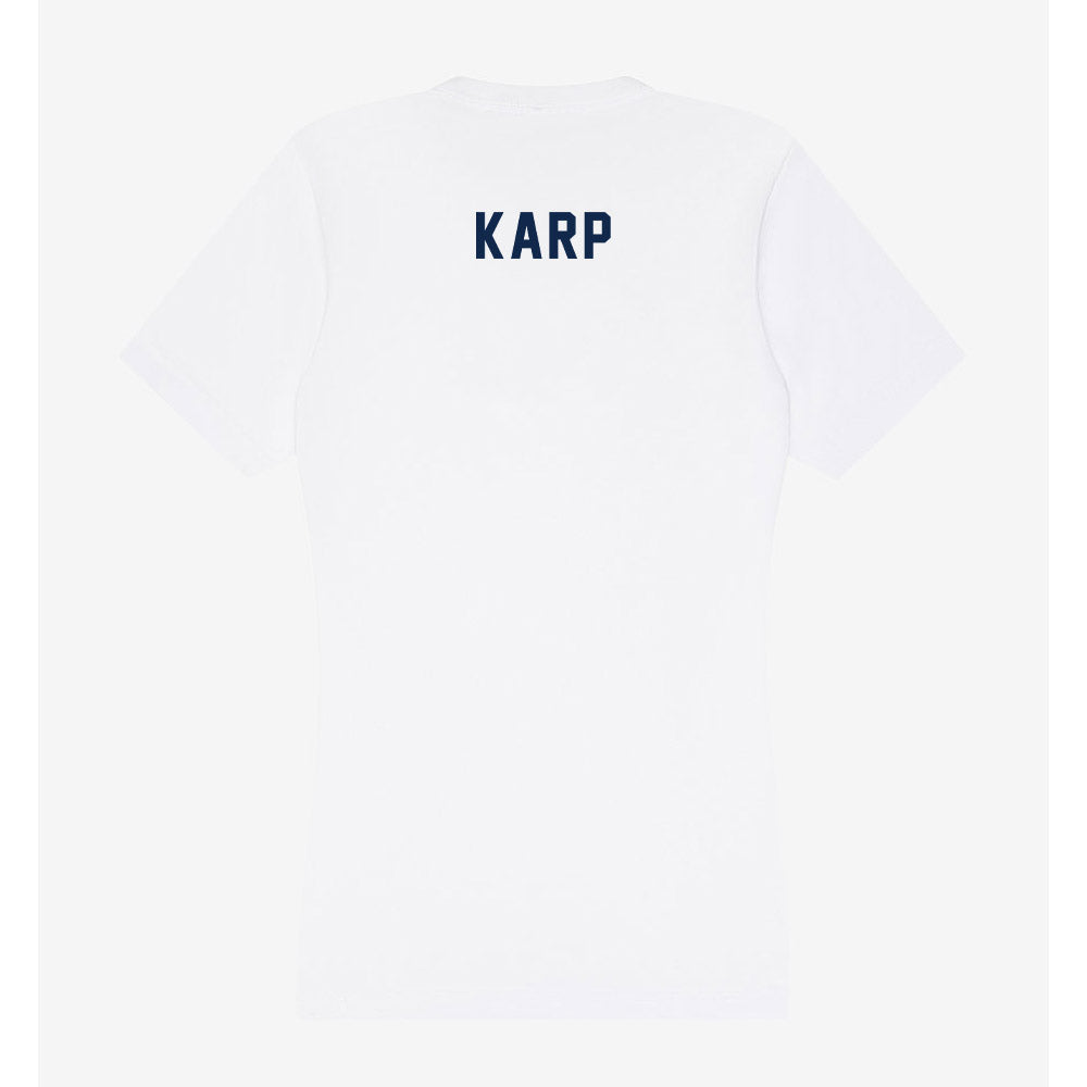 Virginia - NCAA Women's Swimming & Diving : Sienna Karp - Women's V-Neck T-Shirt-1
