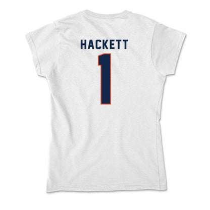 Virginia - NCAA Softball : Kelsey Hackett - Soft Style Women’s T-Shirt-1