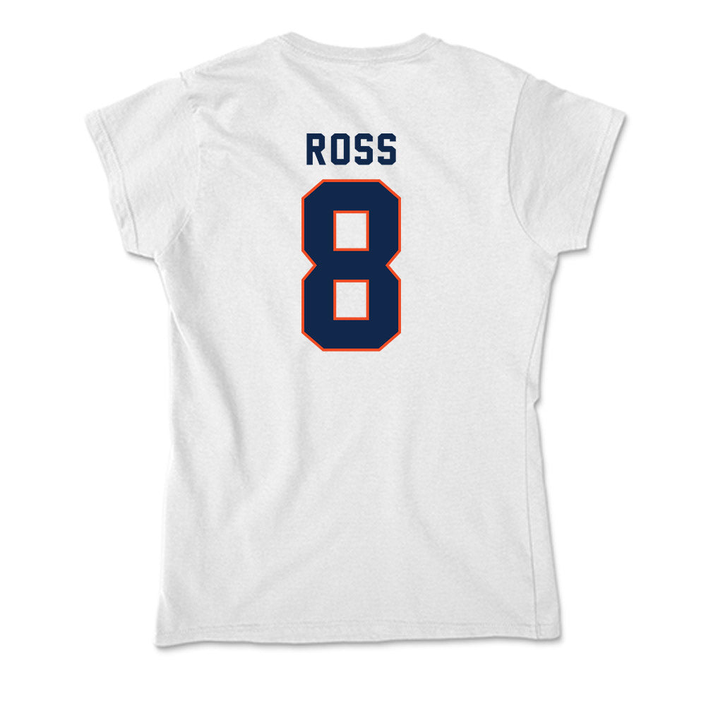 Virginia - NCAA Women's Soccer : Allie Ross - Soft Style Women’s T-Shirt-1