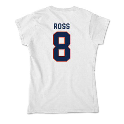 Virginia - NCAA Women's Soccer : Allie Ross - Soft Style Women’s T-Shirt-1