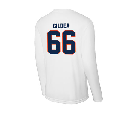 Virginia - NCAA Football : Mikey Gildea - Activewear Long Sleeve T-Shirt-1