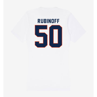 Virginia - NCAA Football : Wyatt Rubinoff - Women's V-Neck T-Shirt-1