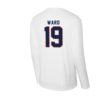 Virginia - NCAA Football : Evan Ward - Activewear Long Sleeve T-Shirt-1
