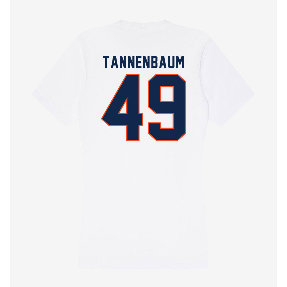 Virginia - NCAA Football : Jacob Tannenbaum - Women's V-Neck T-Shirt-1