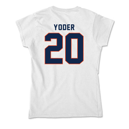 Virginia - NCAA Baseball : Noah Yoder - Soft Style Women’s T-Shirt-1