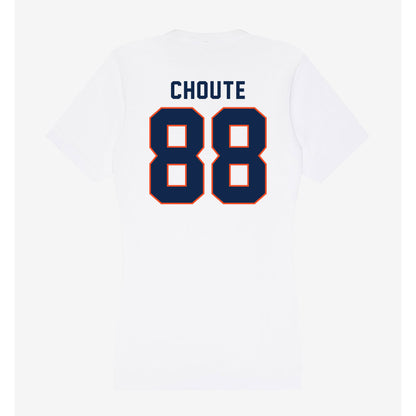 Virginia - NCAA Football : Kervins Choute - Women's V-Neck T-Shirt-1
