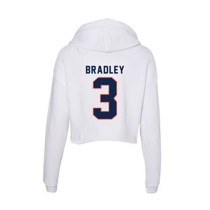 Virginia - NCAA Women's Soccer : Sophia Bradley - Women's Crop Fleece Hoodie-1