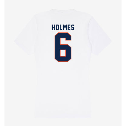 Virginia - NCAA Baseball : RJ Holmes - Women's V-Neck T-Shirt-1