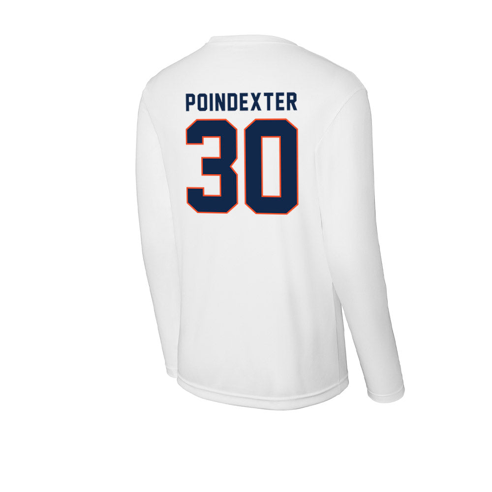 Virginia - NCAA Women's Lacrosse : Delaney Poindexter - Activewear Long Sleeve T-Shirt-1