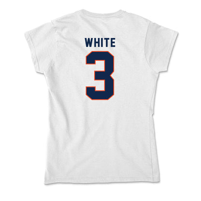 Virginia - NCAA Women's Basketball : Gabrielle White - Soft Style Women’s T-Shirt-1