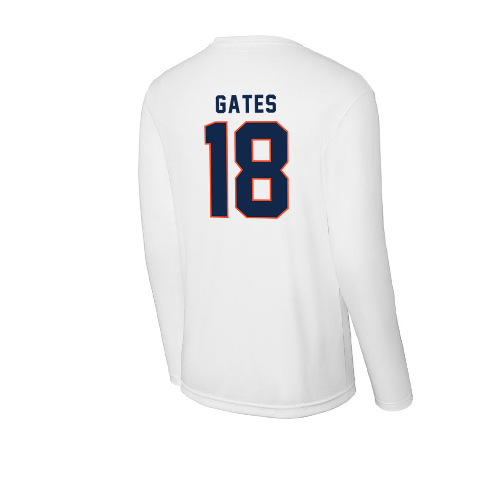 Virginia - NCAA Women's Volleyball : Skyler Gates - Activewear Long Sleeve T-Shirt-1