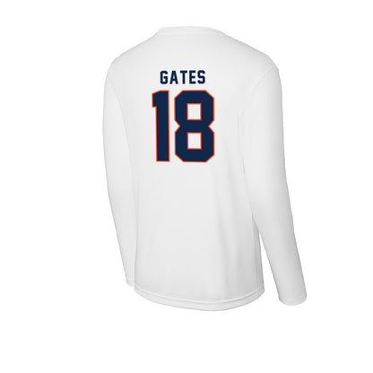 Virginia - NCAA Women's Volleyball : Skyler Gates - Activewear Long Sleeve T-Shirt-1