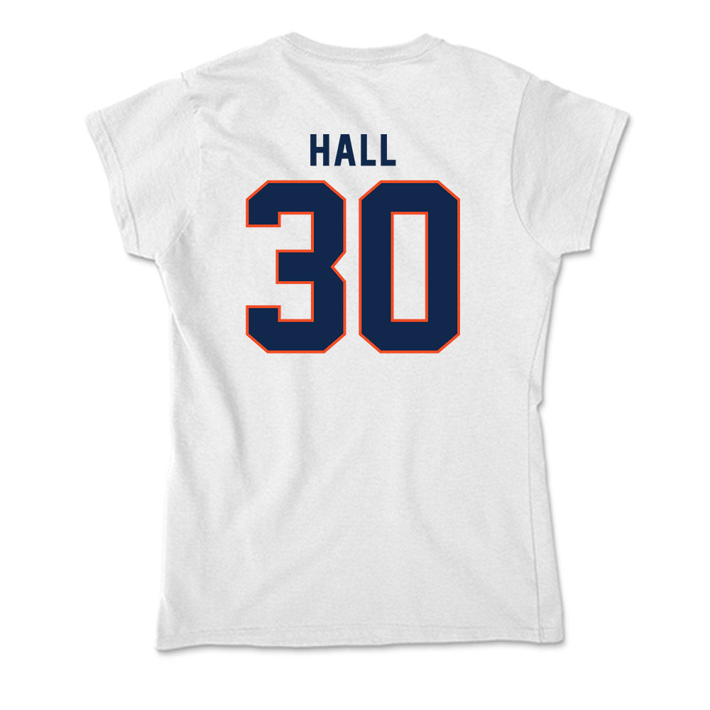 Virginia - NCAA Men's Basketball : Dallin Hall - Soft Style Women’s T-Shirt-1