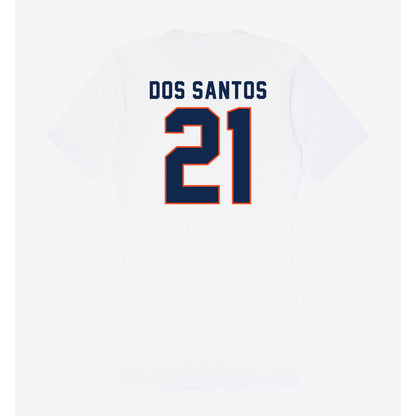 Virginia - NCAA Men's Soccer : Marco Dos Santos - Women's V-Neck T-Shirt-1
