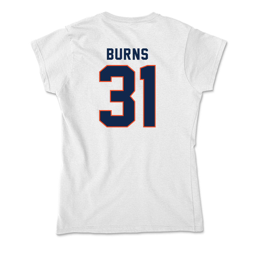 Virginia - NCAA Men's Soccer : Luke Burns - Soft Style Women’s T-Shirt-1