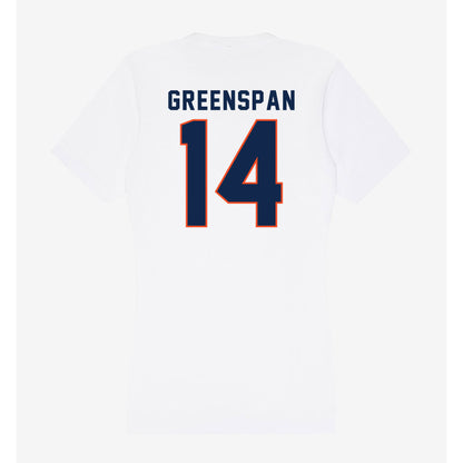Virginia - NCAA Men's Lacrosse : Andrew Greenspan - Women's V-Neck T-Shirt-1